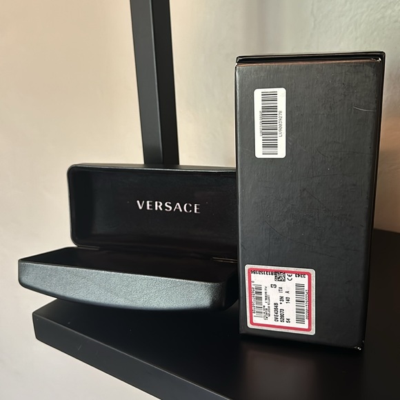 Versace VOD 4384-B Sunglasses TRANSPARENT RED/BROWN - Picture 15 of 15